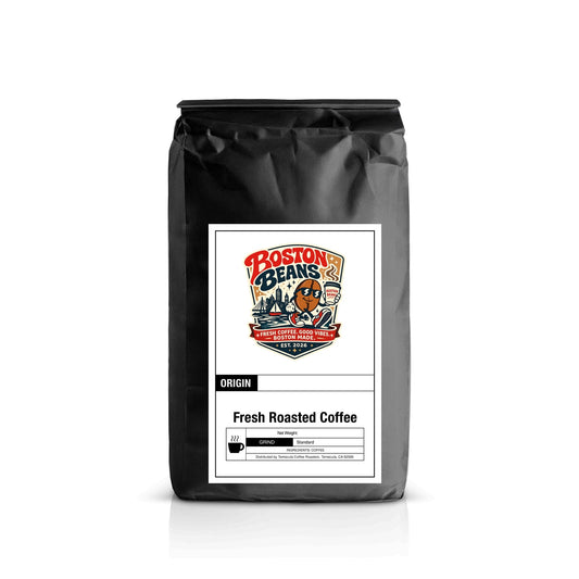 Premium Whiskey Barrel Aged coffee with rich aroma and bold flavor