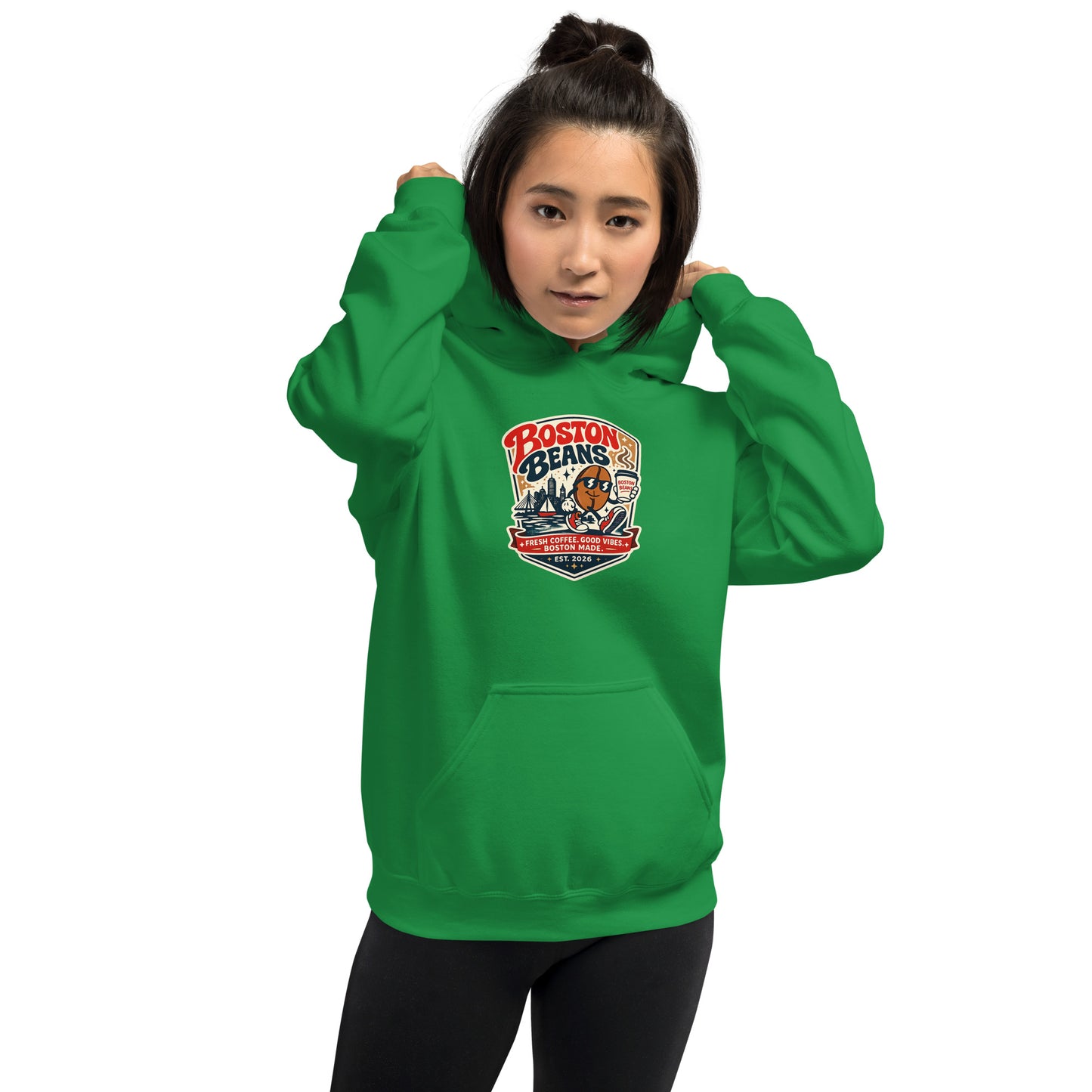 Unisex Hoodie with relaxed fit and soft fabric for casual everyday streetwear fashion