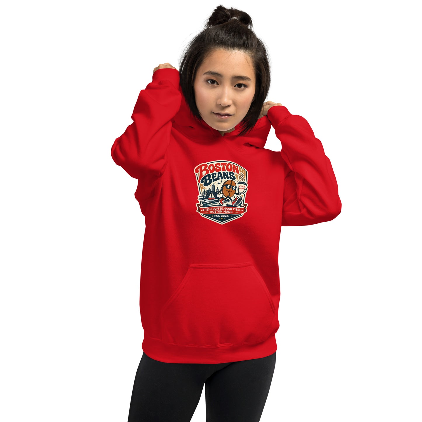 Unisex Hoodie with relaxed fit and soft fabric for casual everyday streetwear fashion