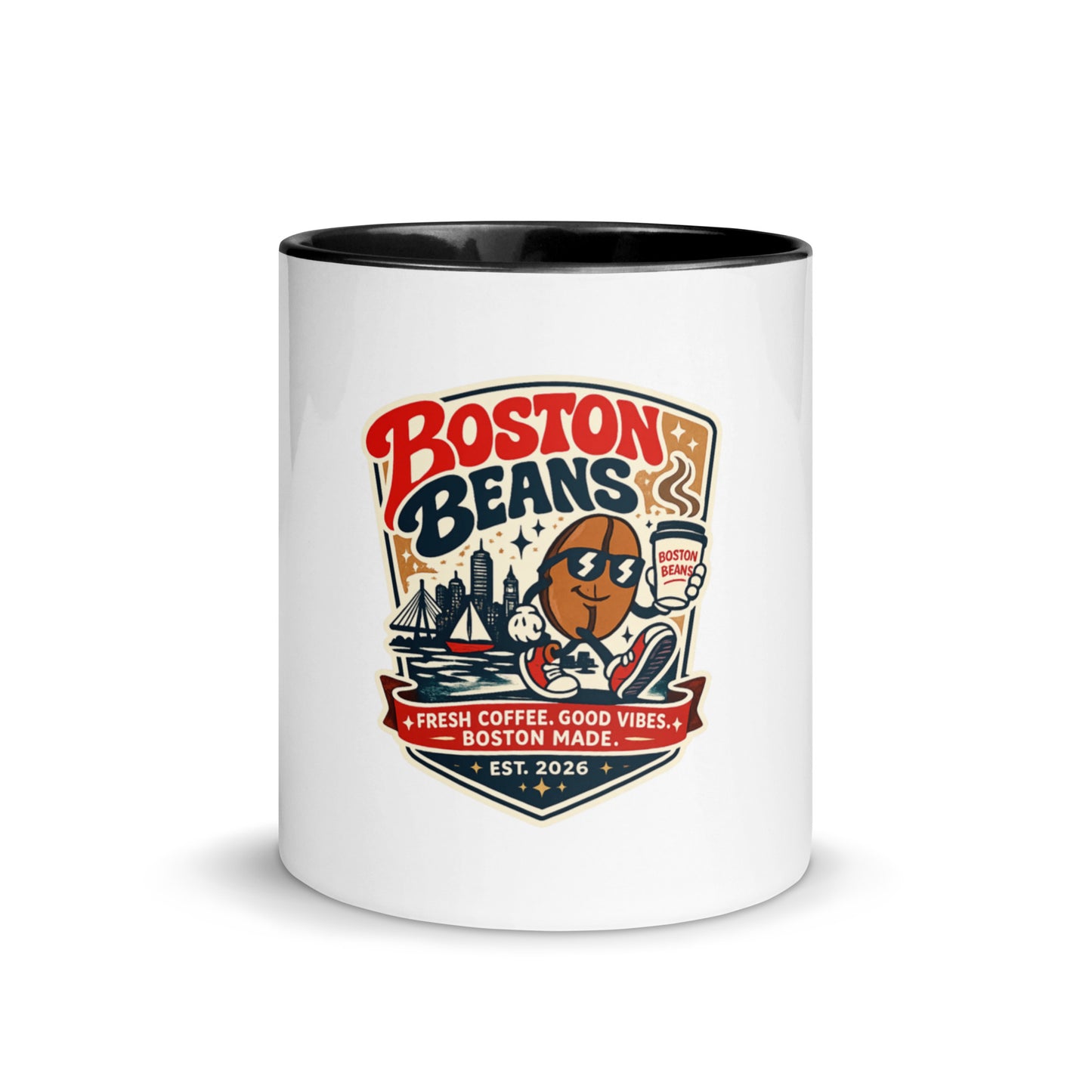 Mug With Color Inside Product mockup